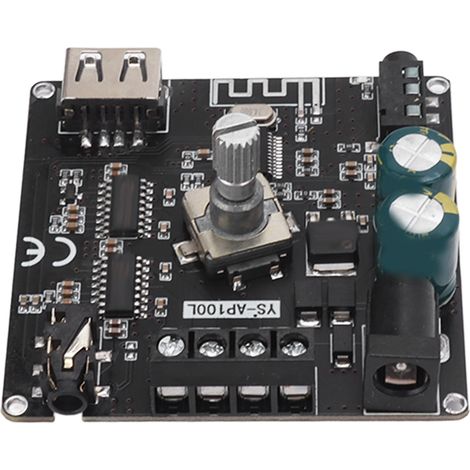 Zweikanaliges Bluetooth-Stereo-Digitalleistungsverstärkermodul, per App steuerbar, für den Heimgebrauch (1/4)