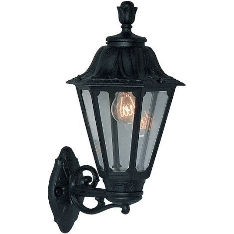 Fumagalli Bisso/Rut Lanterna da Giardino e27 Nera Esagonale Dimensioni 315mm X 500mm (1/3)