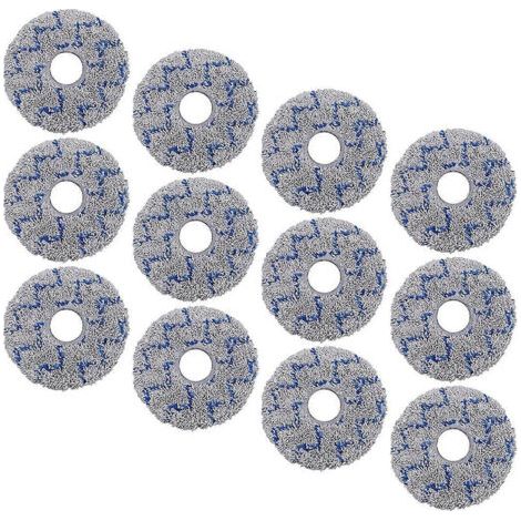 NALOOKAMIC Chiffon de nettoyage pour aspirateur Dreame X10 + X20 L20 Ultra L30 Ultra X20 Pro L10s Pro Ultra X40 Ultra X40 Pro S30 Pro