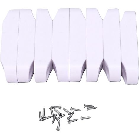 Loquet de porte à bagages magnétique, couleur blanche, RV pour Camping-car (1/5)