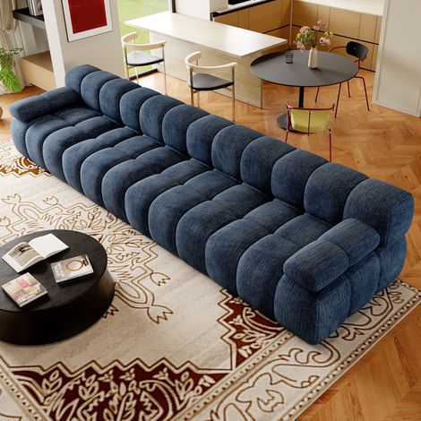 400cm.Foam Boneless Sofa Kompressionssofas,Wohnlandschaft, Sofa Praktische Bequeme,Keine Montage erforderlich (1/5)