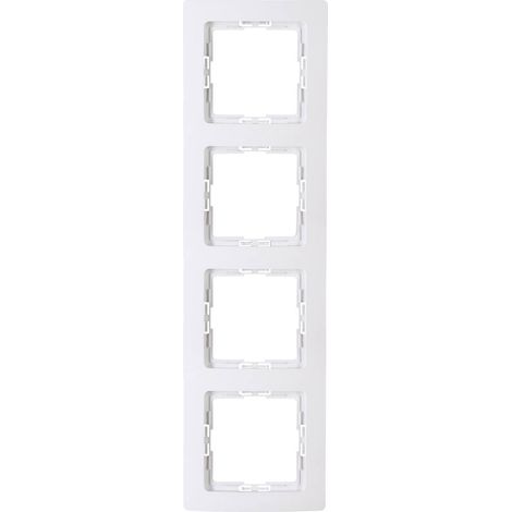 Kopp HK05 cadre quadruple blanc arctique plastique (1/2)