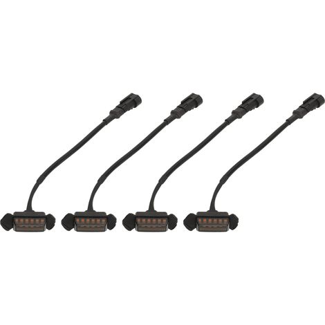 Lot de 4 feux de calandre LED ambrés haute luminosité DC12V pour Toyota Tacoma TRD PRO (1/5)