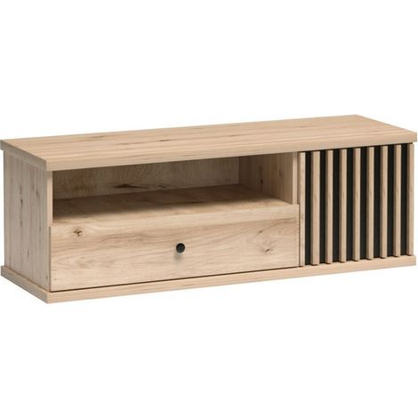 Mueble TV Venmava 106 , Número de puertas: 1, Número de cajones: 1, 124x43x41cm