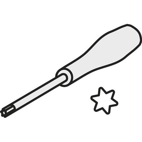 Torx-Schraubendreher ISO SDR T10P Bruttogewicht 54,3g PRAMET (1/2)
