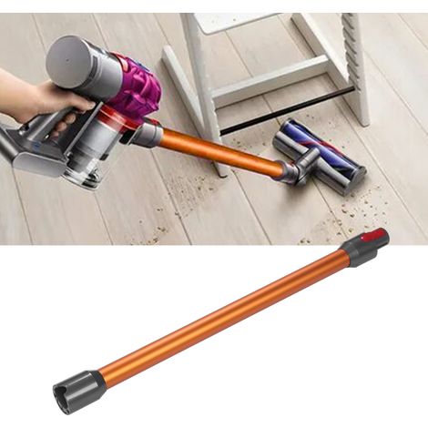 Tubo di prolunga in lega di magnesio per aspirapolvere V7, V8, V10 e V11 - Asta arancione per raggiungere le zone più difficili. (1/4)