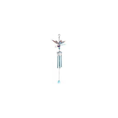Lanterne libellule, carillon éolien d'extérieur à souvenirs avec ailes lumineuses, carillon éolien pour jardin, fenêtre et terrasse (1/2)