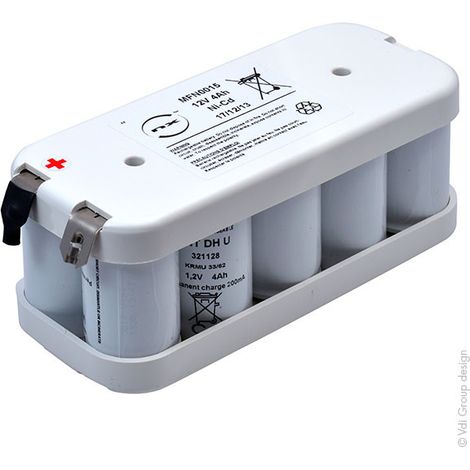NX - Batterie eclairage secours 10x D VNTD 10S1P ST2 12V 4.2Ah (1/3)