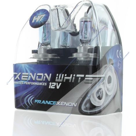 2 x Ampoules H7 55W 12V RAINBOW PLUS - FRANCE-XENON - Ampoules halogène