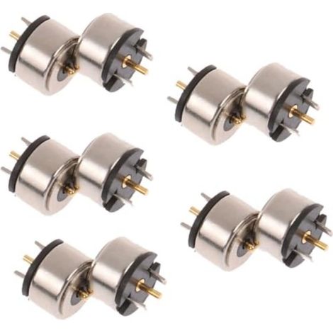 Irovami Kit de câbles magnétiques : connecteurs à broches en cuivre mâle-femelle de 8 mm avec traitement ignifuge V0 - Kit de 10 adaptateurs de charge CC pour projets électroniques DIY (1/5)