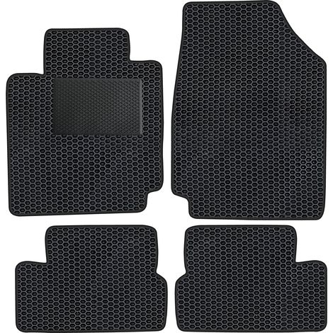 NI012EVAPOD - Komplettes Set EVA-Autofußmatten passend für Nissan Micra K12 2003-2010 (mit zusätzlicher Verstärkung) (1/5)