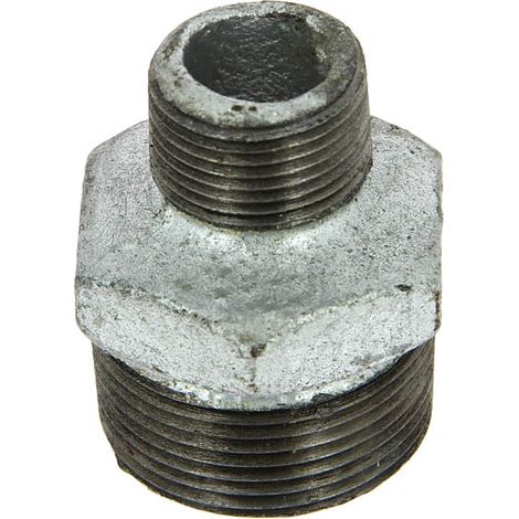 Mamelon fonte galva réduit Mâle 1"1/4-3/4