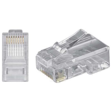25 Fiche Modulaire Rj45 8p8c