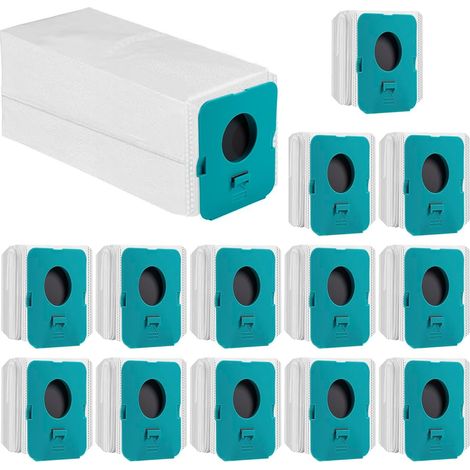 14 Sacs Pour Aspirateur Compatibles Avec Le Samsung Bespoke Jet VCA-ADB95,Sacs à poussière de Rechange pour la Station de nettoyage Samsung Clean Station VCA-ADB9,accessoires pour la gamme Bespoke Jet (1/5)