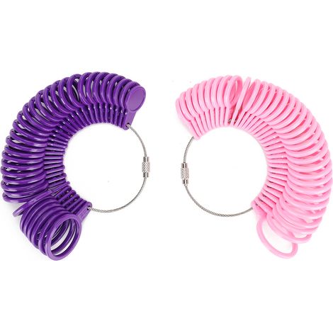 4 pièces outil de mesure de bague ajustable amovible pour fabrication de bijoux