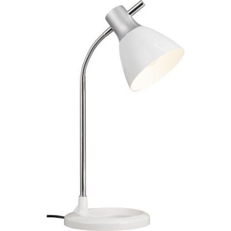 Lámpara de mesa para escribir, sala de trabajo, foco flexográfico, lámpara de luz nocturna, blanco (1/4)