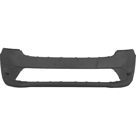 PARAURTI ANTERIORE NERO CON 6 TRACCE SENSORI CON TAPPO GANCIO TRAINO - FORD - Transit Connect 2018 - 2330576
