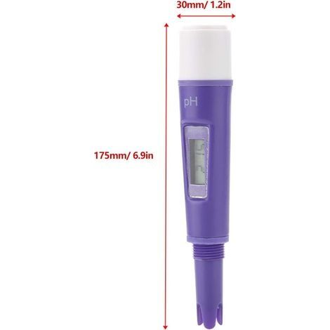 PH-037 Wasserdichtes digitales pH-Meter, Wasserqualitätsprüfstift, hochpräziser Trinkwasserprüfstift (1/4)