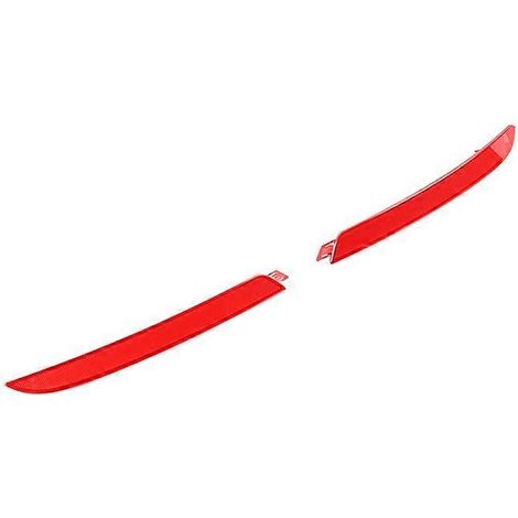 1 paire de réflecteurs de pare-chocs arrière pour Porsche 971 (2017-2023) - Références : 971945105C et 971945106C (1/5)