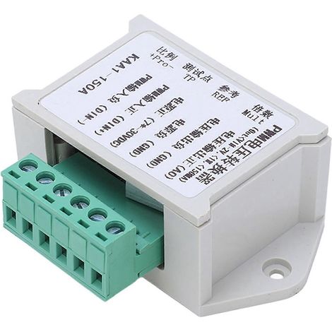PWM-Signalwandlermodul Digital-Analog-Wandlung Spannungsadapter 0–5 V 10 V einstellbar