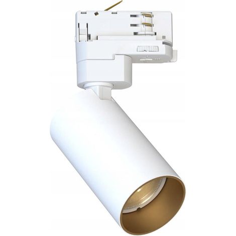 Faretto binario CTLS Mono bianco oro orientabile GU10 (1/3)