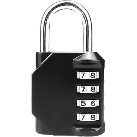 Cadenas à code pour valise, bagage, armoire, porte et fenêtre, antivol (1/5)