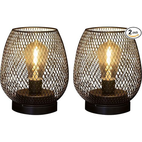 Lampes sans fil en métal avec ampoule LED pour mariages, fêtes, terrasses et événements intérieurs (1/5)