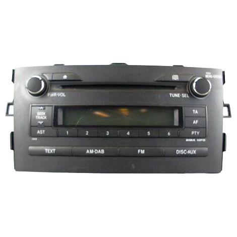 [PRODUIT D'OCCASION] Autoradio TOYOTA Auris Ph2 2010-2012 ♻️ Ref Oe. 8612002a70 - Garantie à vie (1/3)