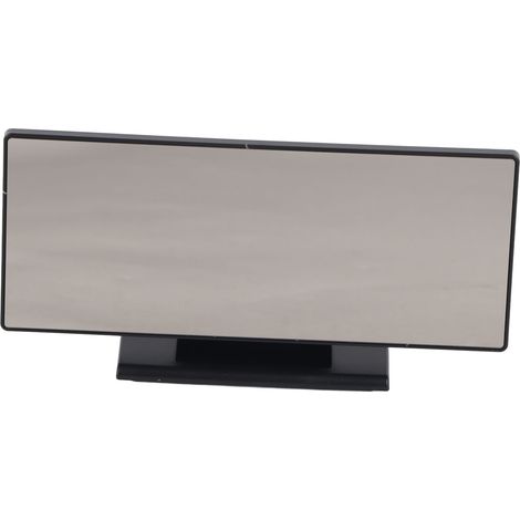 Réveil numérique, lumière LED, avec fonction de mesure de la température, design miroir spécial, horloge électronique. (1/5)