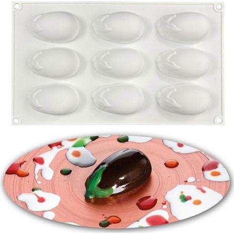 Moule à pâte à sucre pour desserts maison, moule à glaçons, moule à cupcakes, outil de pâtisserie (1/4)