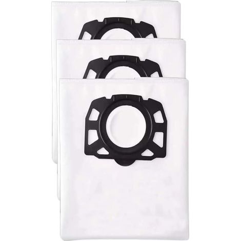 3Pcs Sac Aspirateur, Compatible avec le pour Karcher Sacs Aspirateurs WD2 Plus, Karcher WD 3, WD 3 Battery, KWD 1, KWD 2, KWD 3, MV 3, SE4001, SE4002, Sac Aspirateur Universel (1/4)