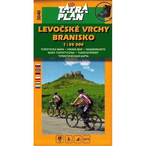Monti Lewockie / Levocske vrchy, Branisko. Carta turistica 5040. Piano Tatra (1/5)