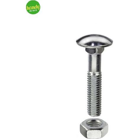Viti testa cieca con quadro sottotesta M6 x 70 - 1 Kg.