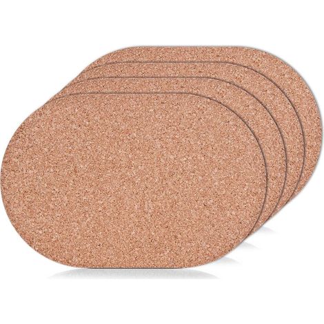 ZELLER PRESENT Kork-Platzmatten 4er Pack (1/3)