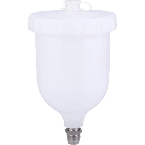 Pot de peinture de 600 ml pour pistolet à peinture, godet en plastique pour pistolet à peinture Evilbiss T EKNA Pro Pri FLG (1/4)
