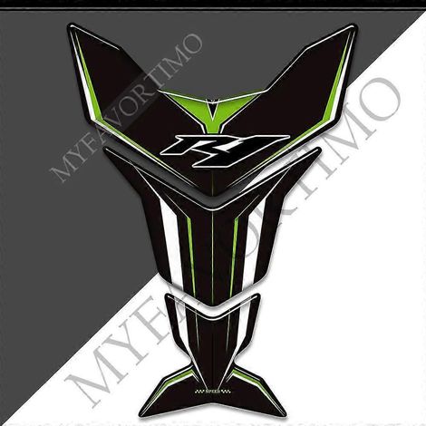 Autocollants moto « niken » pour Yamaha Niken GT, protection de panneau latéral, carénage, réservoir, logo, emblème 3D. Description : État : F (1/4)