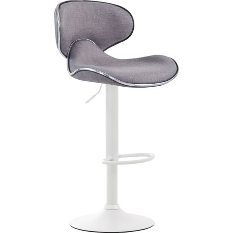 Barhocker Las Vegas V2 Stoff weiß (1/3)