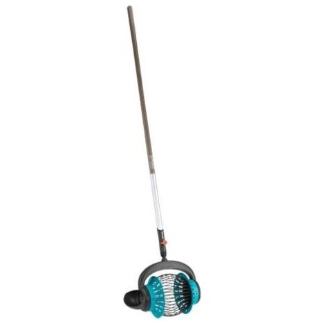 Ramasse-fruits Combisystem – Manche en bois certifié FSC 130 cm – Système breveté pour récolte facile – Compatible tous outils GARDENA (1/5)