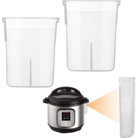 Récupérateur de condensation - Accessoire pour autocuiseur - Empêche l'humidité - Compatible lave-vaisselle - 8 litres - Noir (1/5)