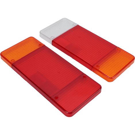 Paire de feux arrière pour camion, gauche et droite, rouge, orange et blanc, de remplacement pour Iveco Eurocargo Daily. (1/5)