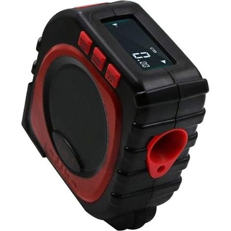 YMYNY in 1 Multifunction Tape Measure, Digital Infrared Laser Distance Meter Measuring Tool Rangefinder Fashion Measuring Device Rolling Line (1/4)