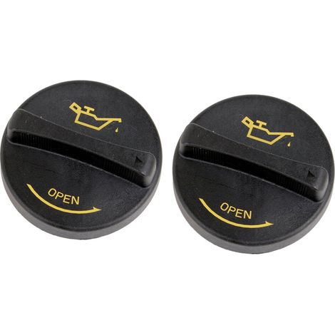 2x 26510-26620 Motoröl-Einfülldeckel/Tankdeckel/Öldeckel für Accent Spectra Tucson (1/2)