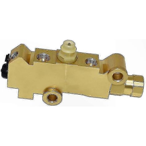 Bremskraftverteiler aus Messing für Oldtimer, Druckverteilungssatz für Scheiben- und Trommelbremsen, Vorder- und Hinterachsmontage, goldfarben (1/4)