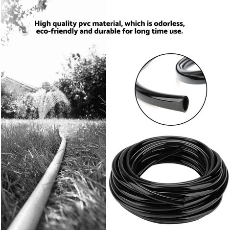 Tuyau d'arrosage 10M, 8/11mm, PVC goutte à goutte pour jardin, système d'irrigation pour serre (1/5)