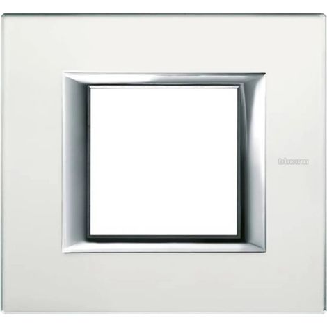 [NEUWERTIG] B-Ware Legrand Rahmen Abdeckung Axolute Grau Weiß Ha4802 Vsa 1 Stück