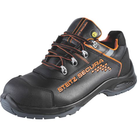 STEITZ SECURA Halbschuh schwarz/orange VX 7500, S3 XB, EU-Schuhgröße: 44