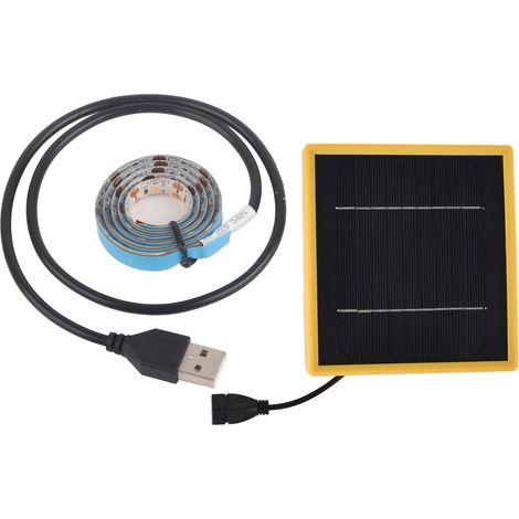 Lampe de Croissance Solaire 5W à Spectre Complet, Bande LED Haute Luminosité pour Plantes 0.5m / 19.7 Pouces (1/5)