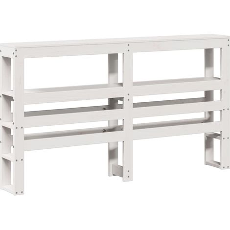 Maison Exclusive - Cabecero de cama con estantes madera maciza pi