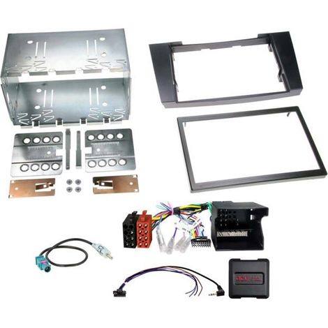 Kit 2-DIN compatible avec Mercedes CLS(C219)/Classe E(W211) SWC/antenne