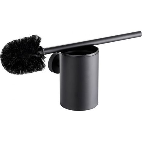 [JAMAIS UTILISÉ] WC Suspendu Noir Support Mural Brosse de Toilette Noir 304 en Acier InoxydableLa taille est 38 9 13 (cm) (1/4)